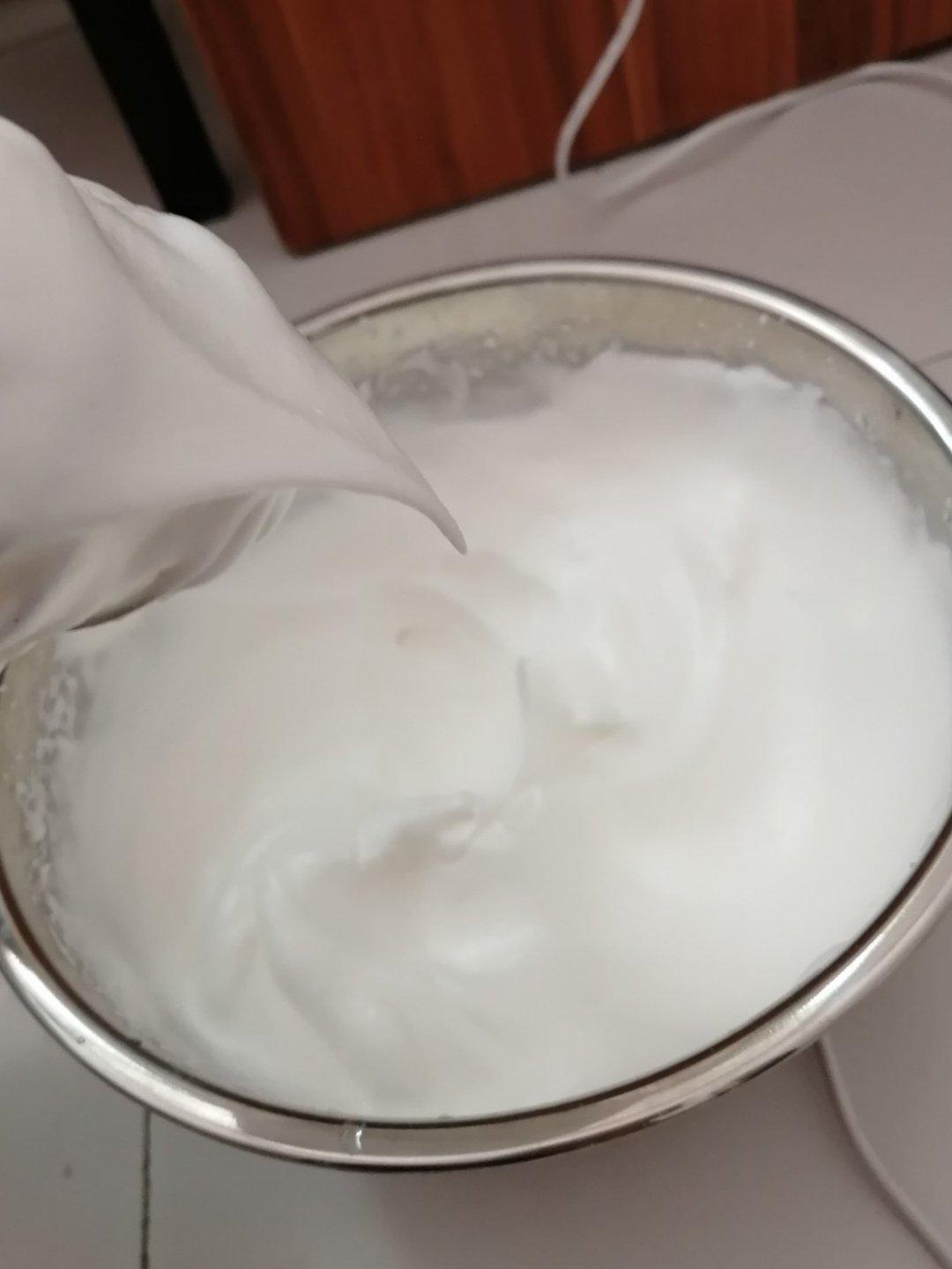 戚风蛋白状态 以及面糊状态