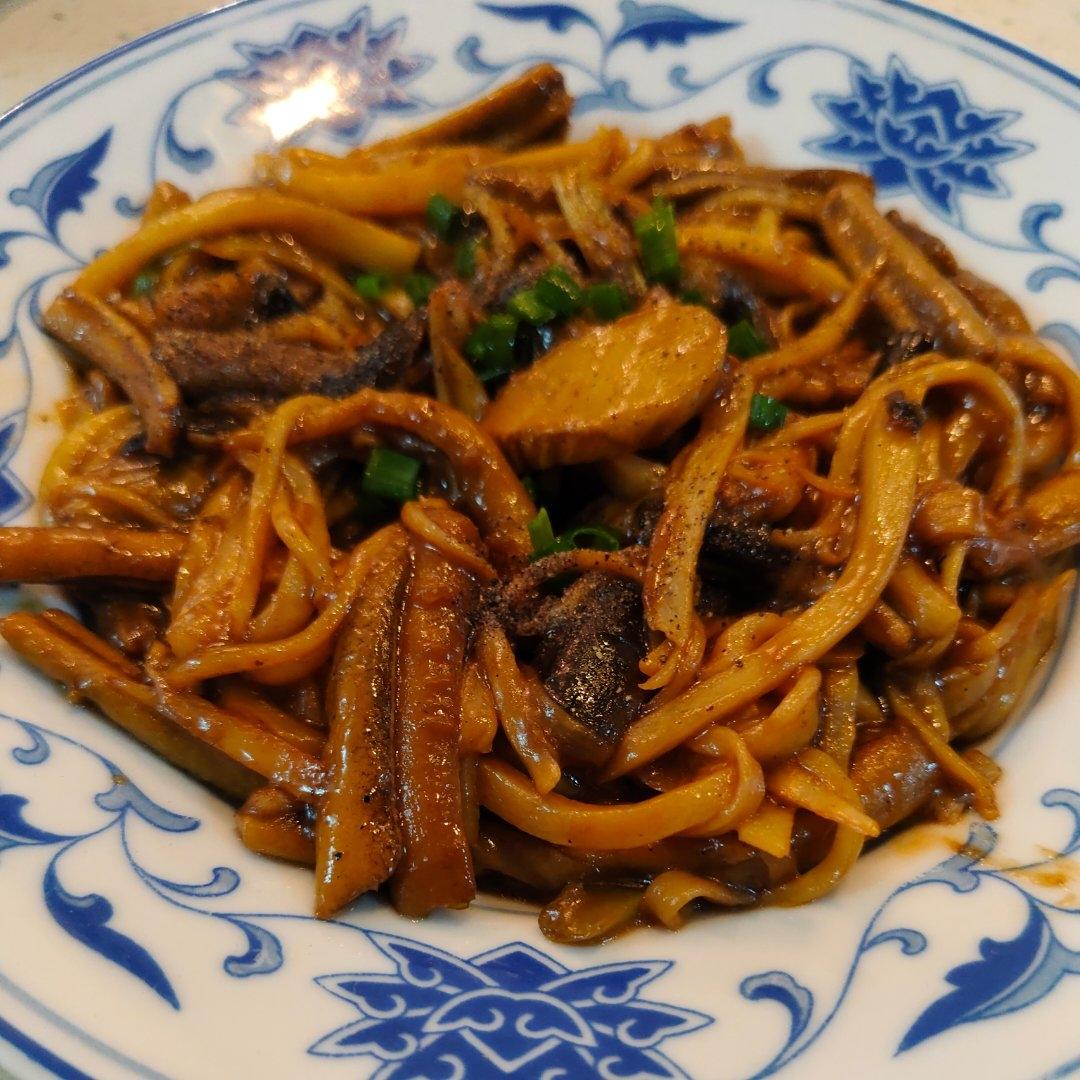 茭白炒鳝丝