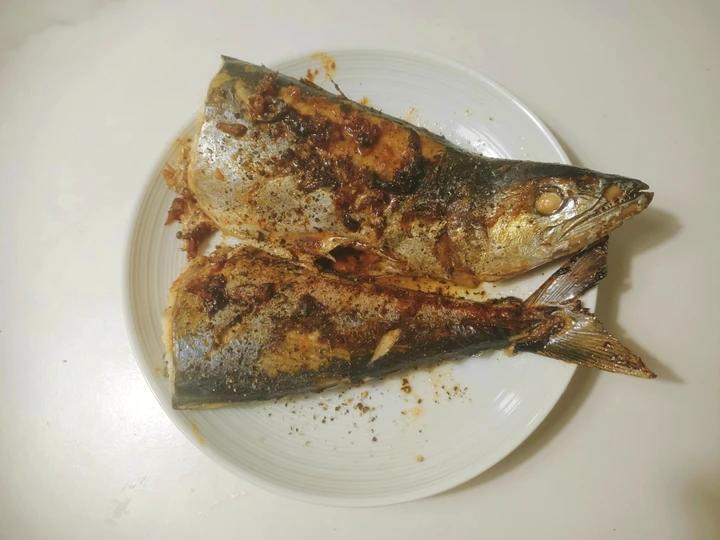 盐煎马鲛鱼（鲅鱼）