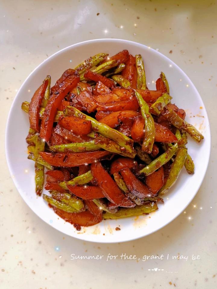 干煸芸豆小土豆