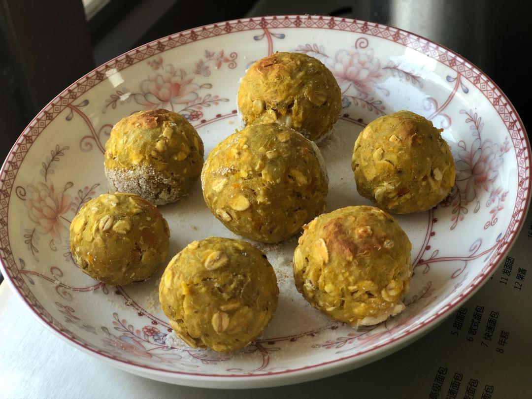 红薯燕麦芝士球，绝对好吃停不住