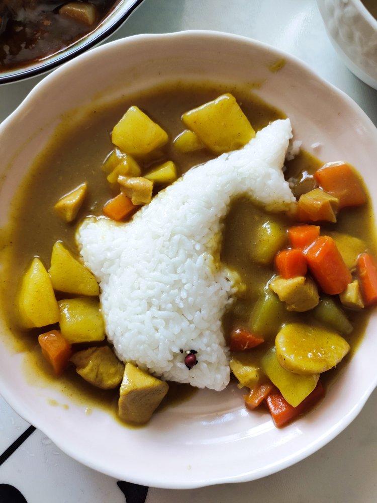 咖喱鸡肉饭