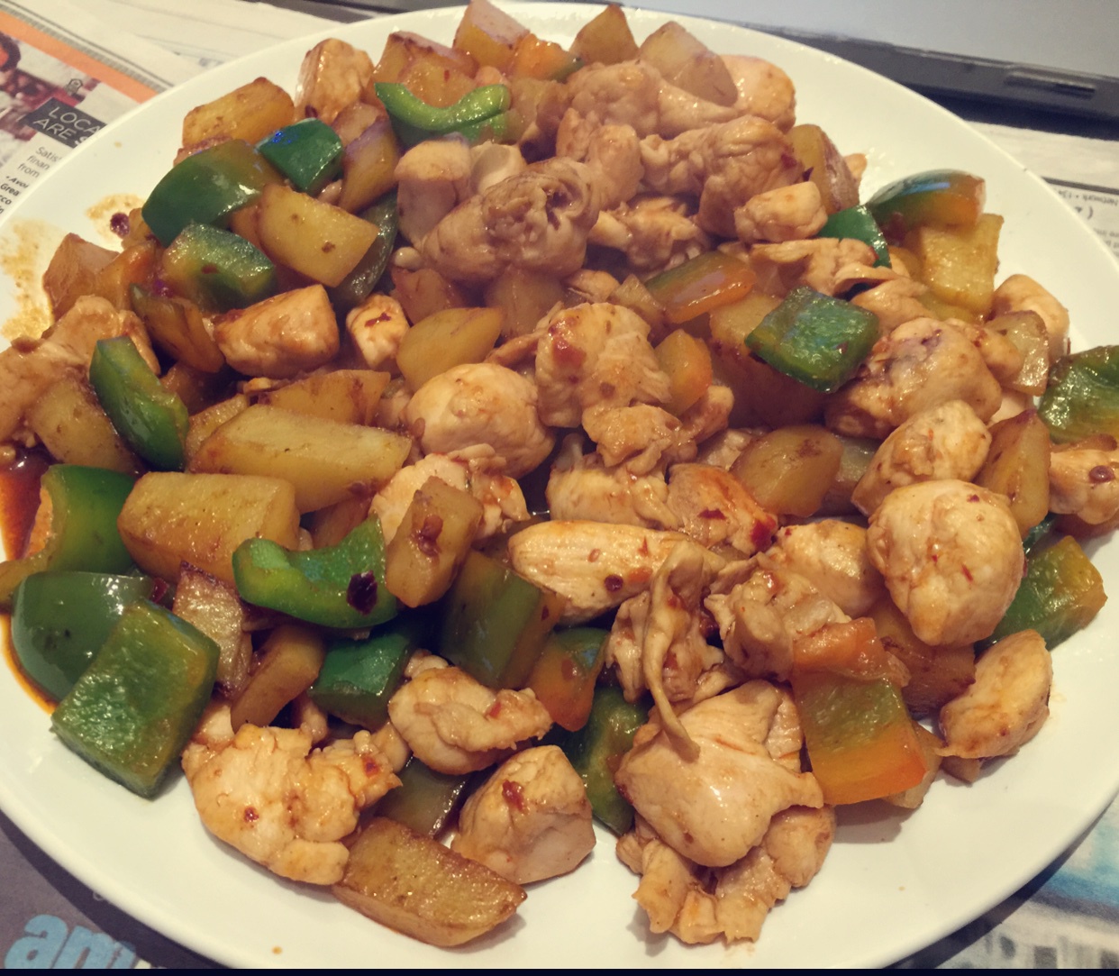 宫爆鸡丁（土豆控）