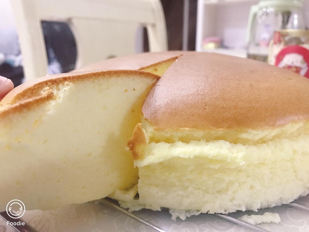 入口即化8寸轻芝士蛋糕(6寸轻乳酪蛋糕材料减半)新手也能做