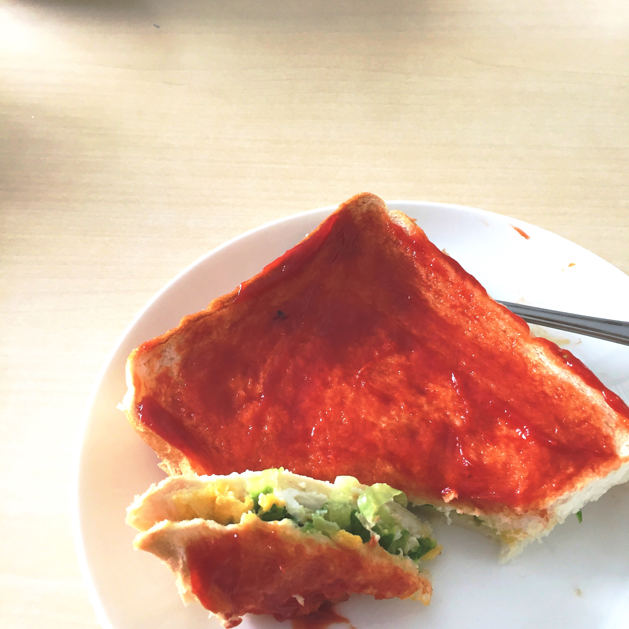 【1分钟鸡蛋三明治】微波懒人早餐