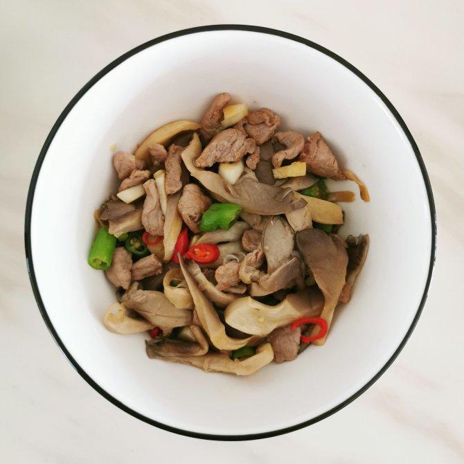 平菇炒肉（鲜香）