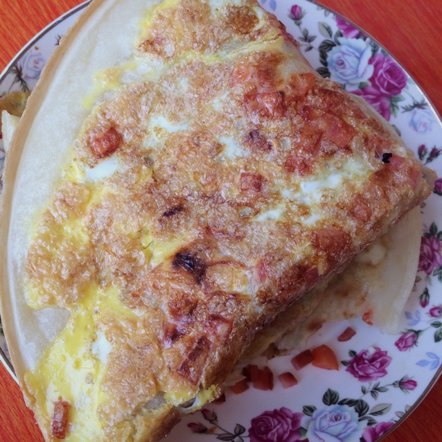 胡萝卜鸡蛋饼