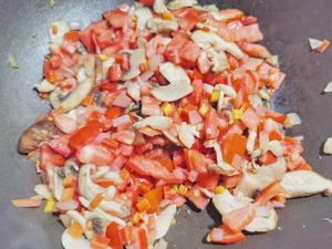 超低卡（260kcal）番茄小扁豆西葫芦面|减肥食谱的做法 步骤6