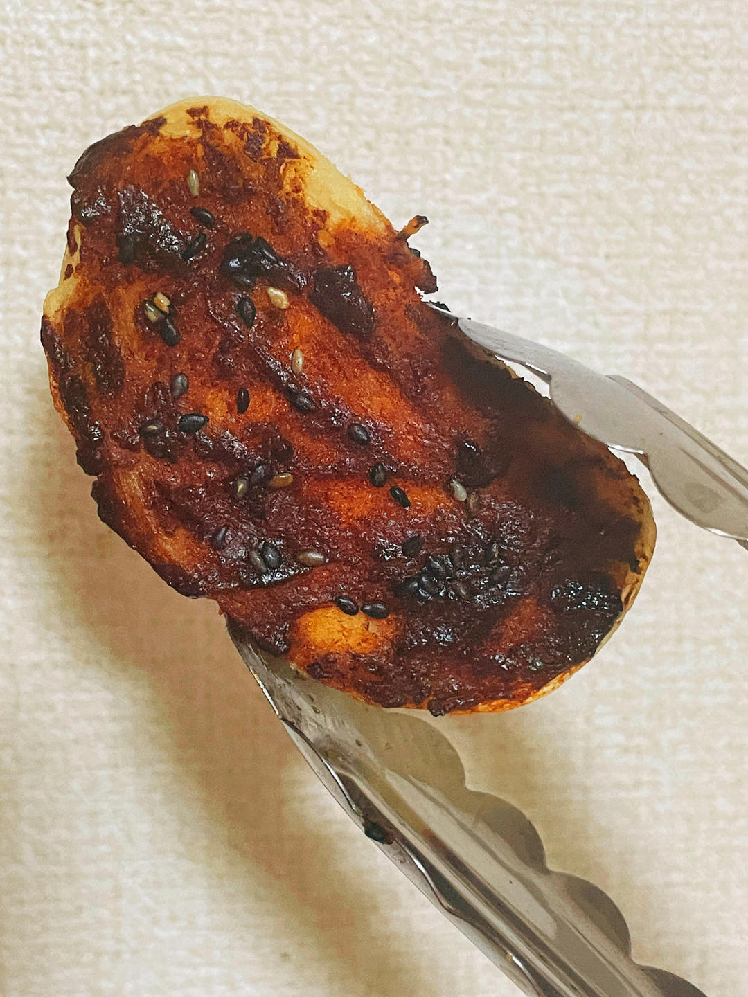 腐乳烤馒头片