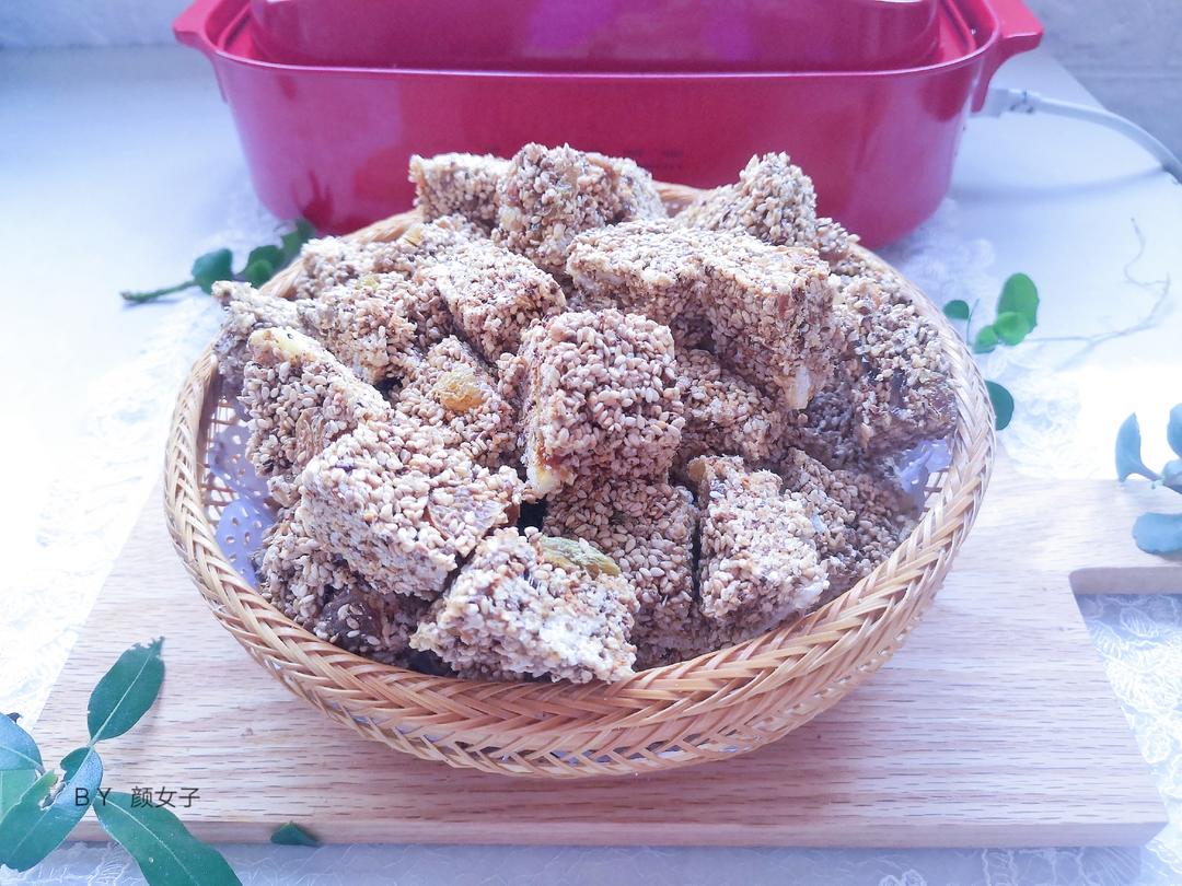 葡萄干芝麻糖#麦子厨房美食锅#的做法