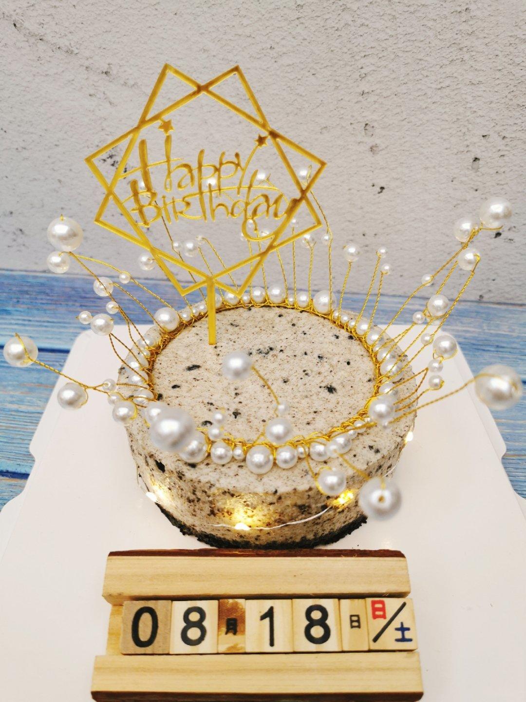 【奥利奥冻芝士蛋糕】拯救新手的免烤美味甜点