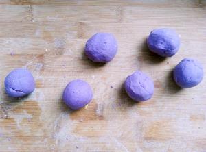 紫薯糯米饼（夹心黑芝麻核桃酱或香蕉）南瓜糯米饼的做法 步骤5