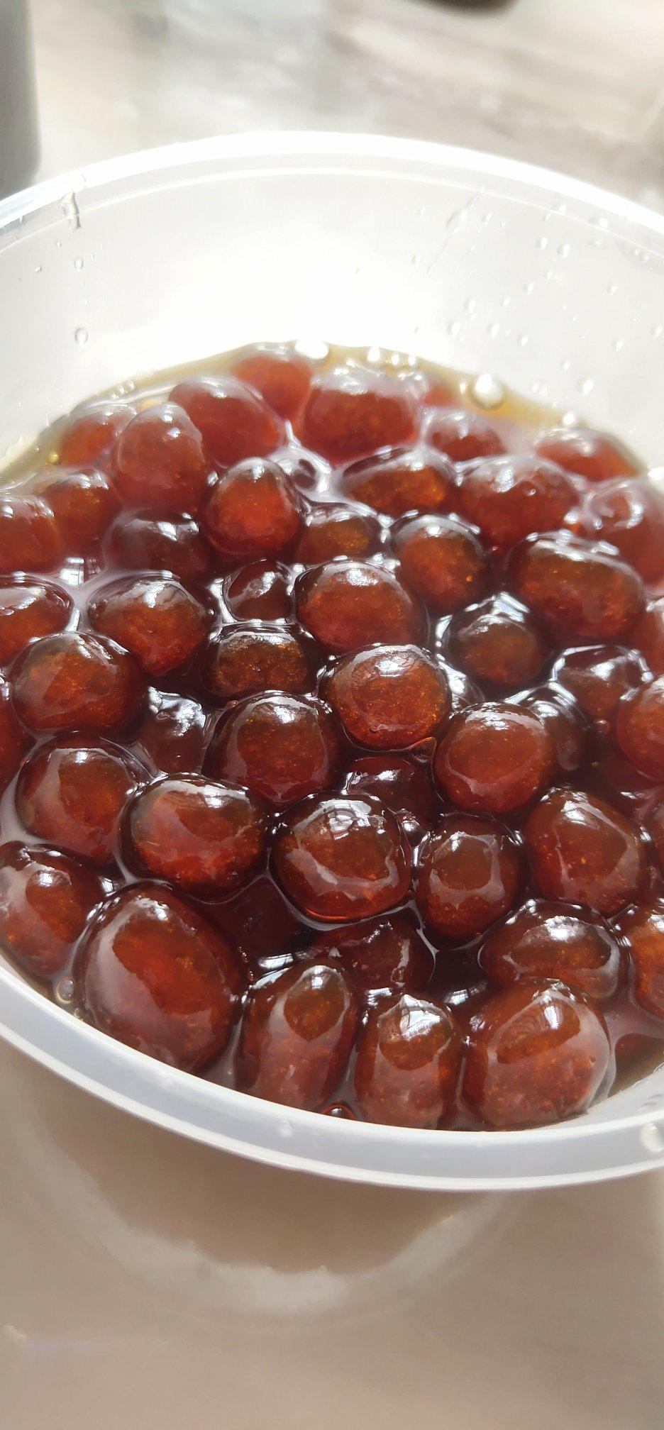 ‼️超简单1:1复刻一点点波霸✨红薯淀粉✨版黑糖珍珠