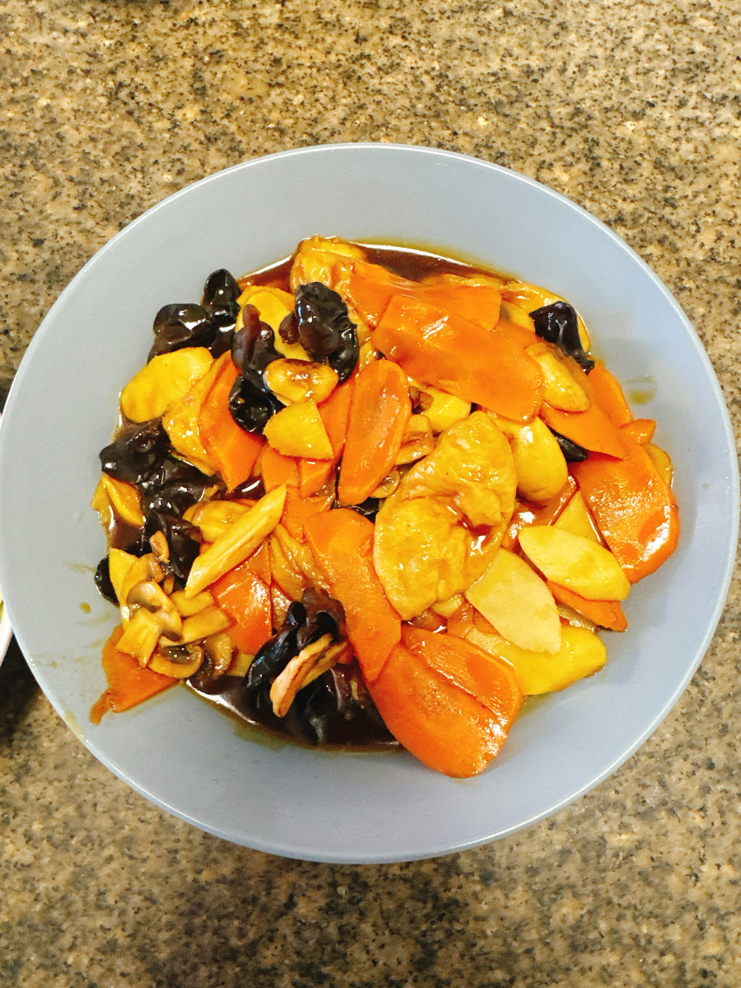 素炒油面筋（炒菜）