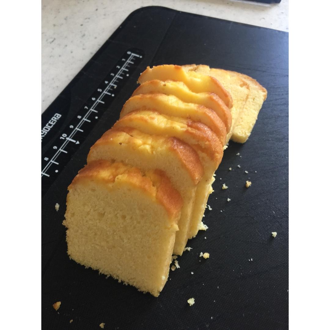 轻盈百香果磅蛋糕