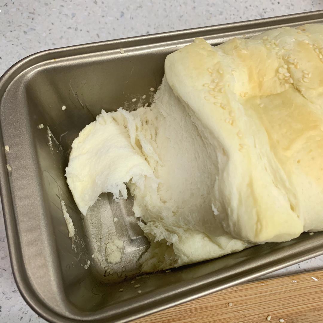 纯奶手撕吐司的做法 步骤1