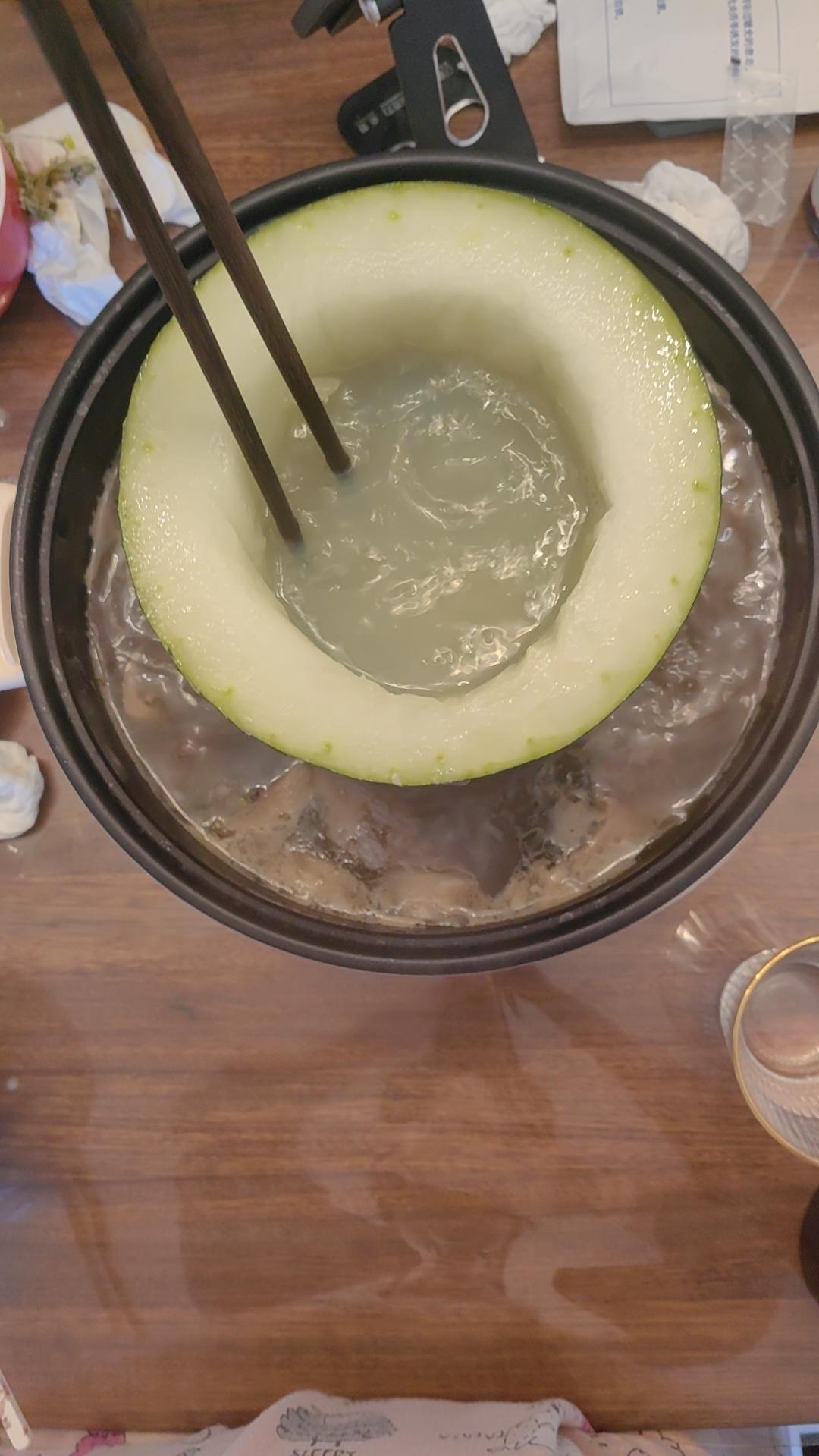 夏天绝配——冬瓜火锅