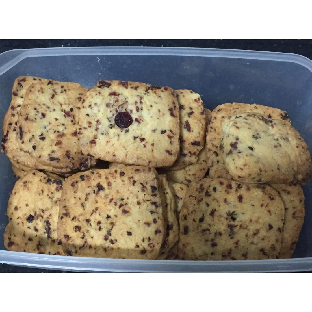 《Tinrry+》蔓越莓曲奇（超简单曲奇配方）