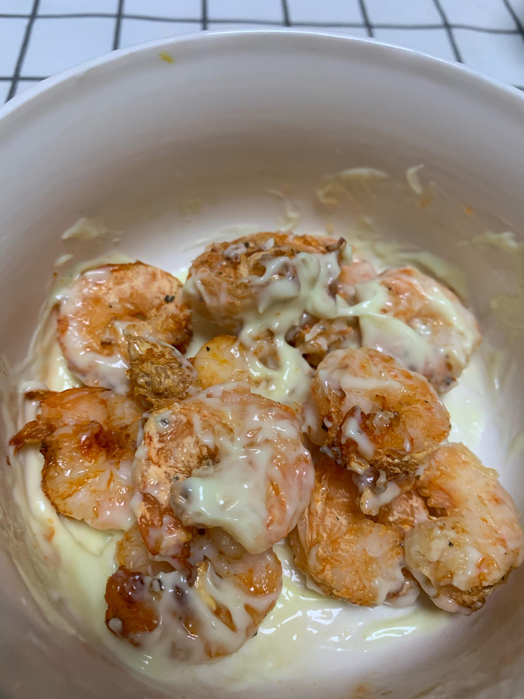 柏悦平替版芥末虾球