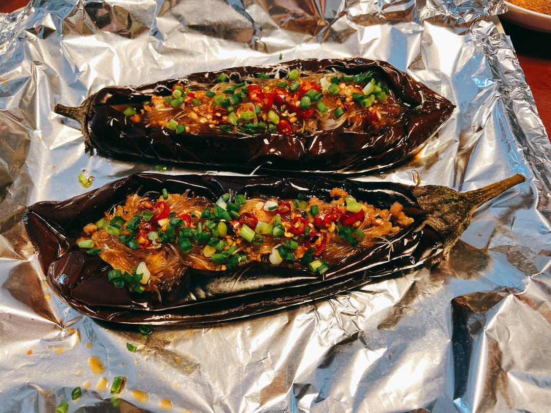 CC招牌菜销魂烤茄子，百吃不厌！