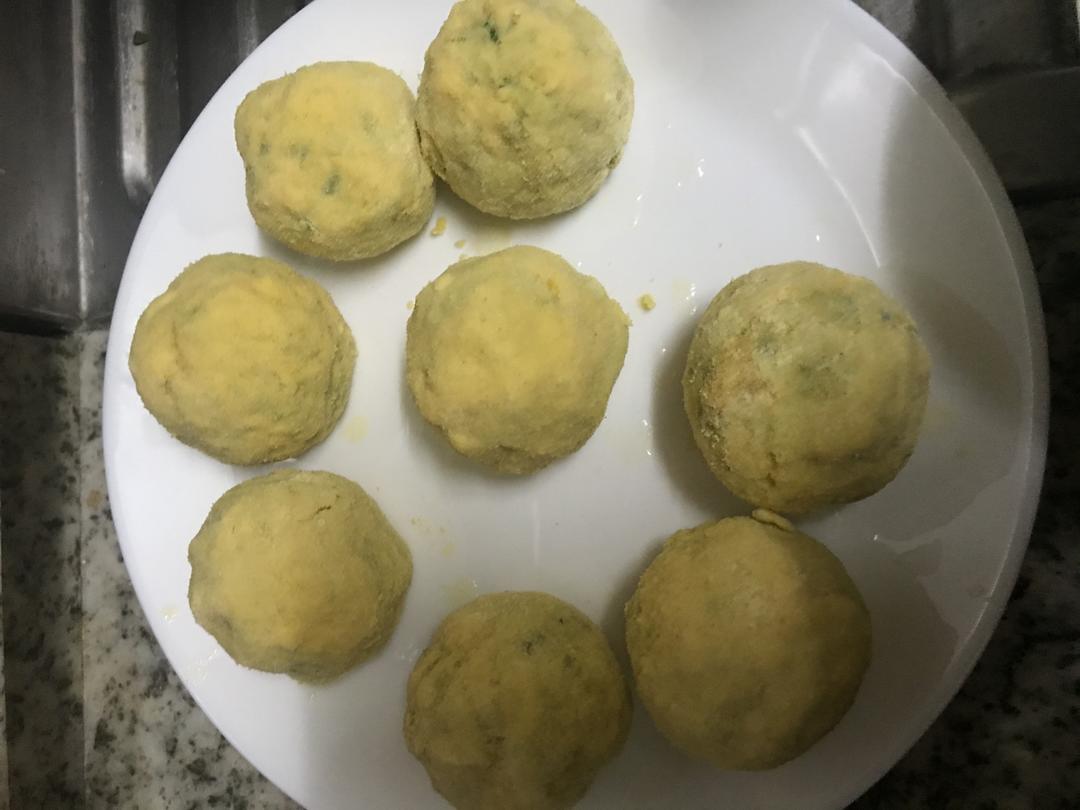 素菜团子的做法