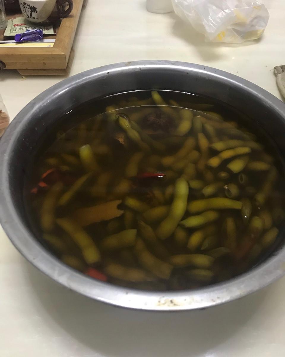 茶香毛豆