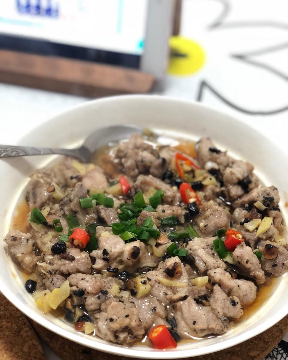 豆豉蒸排骨