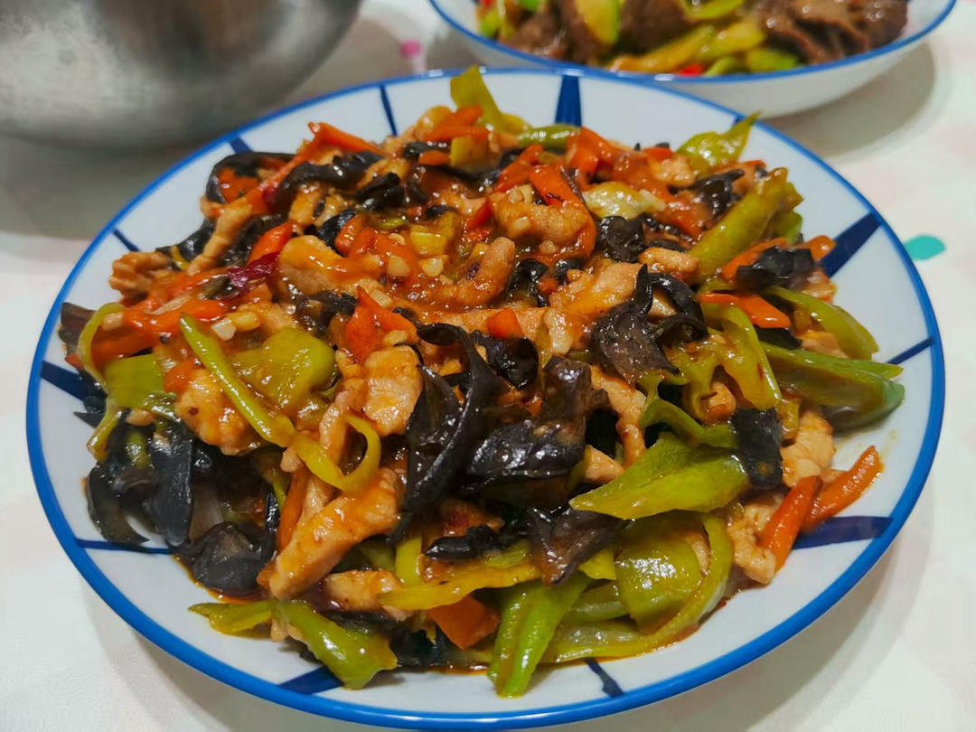 超级下饭鱼香肉丝（不辣版）