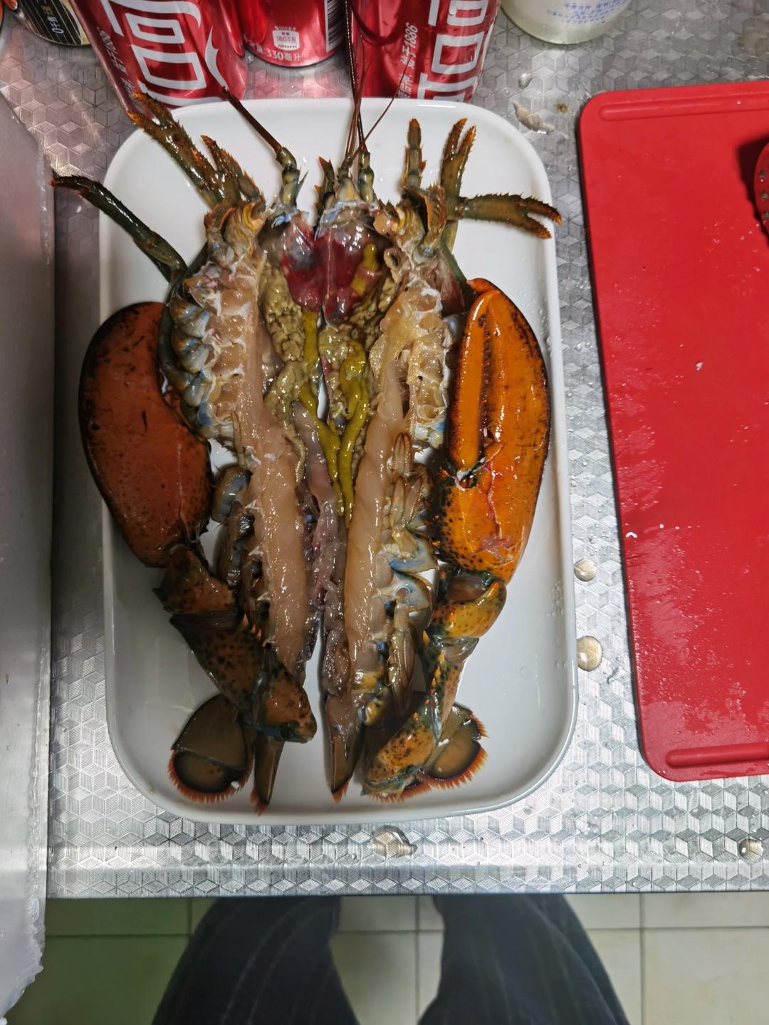 葱姜波士顿龙虾（解剖版）