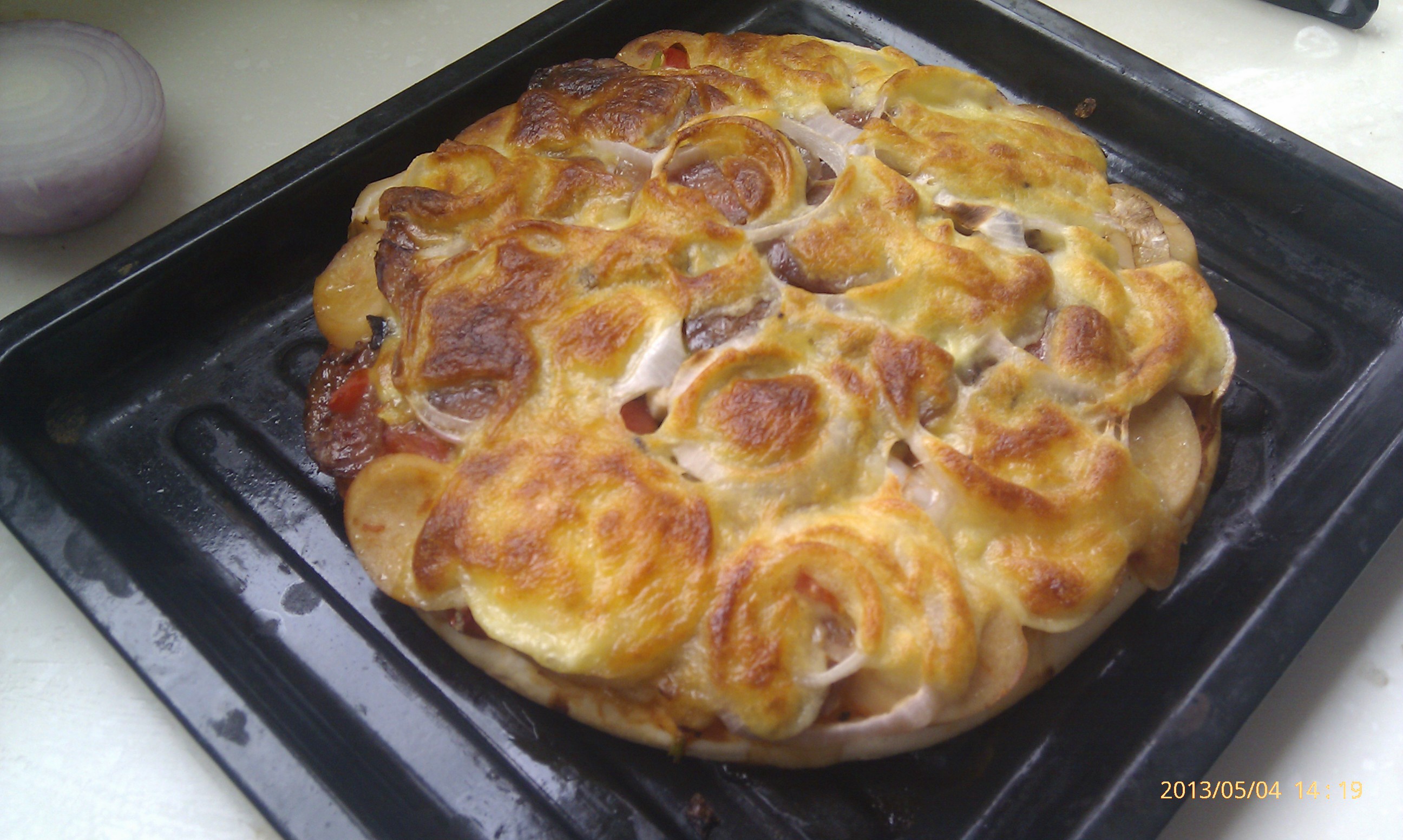 意式米香肠皮萨