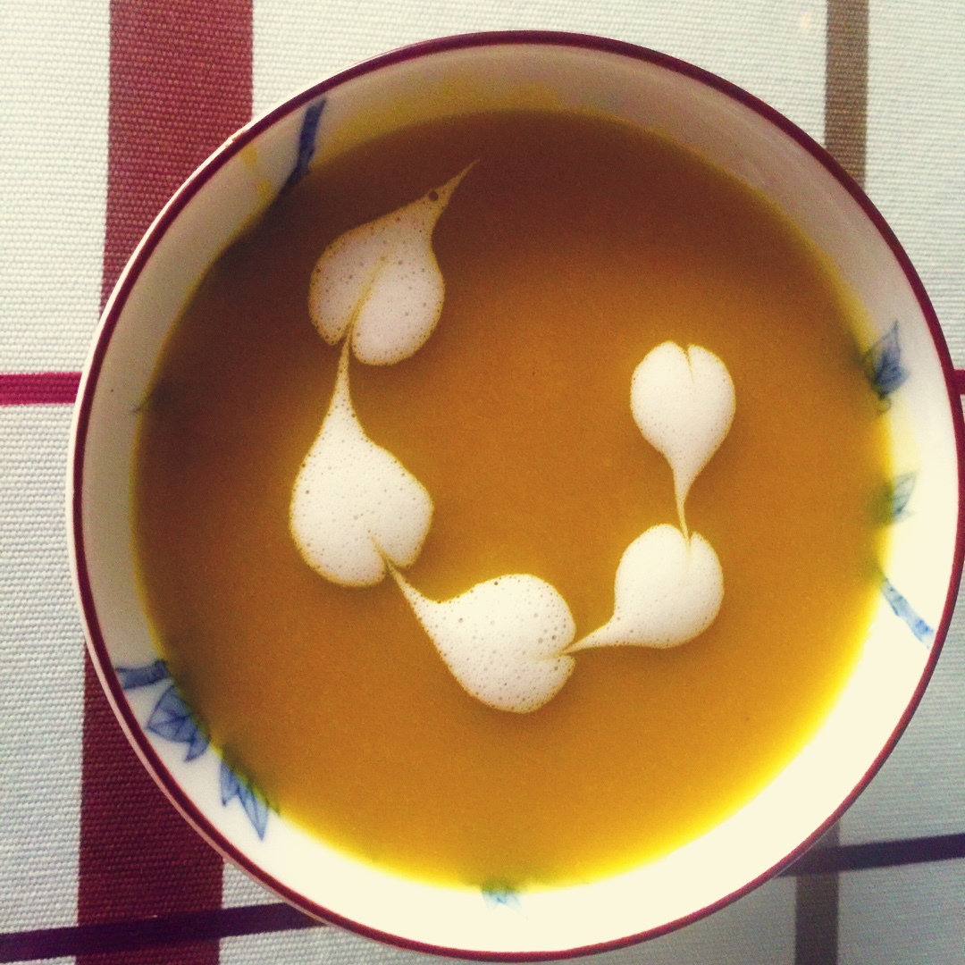 超简单奶油拉花