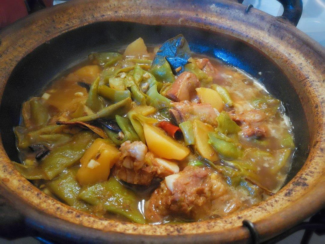 春夏秋冬皆宜：油豆角炖排骨