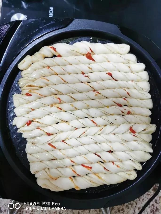 生煎剁椒花卷
