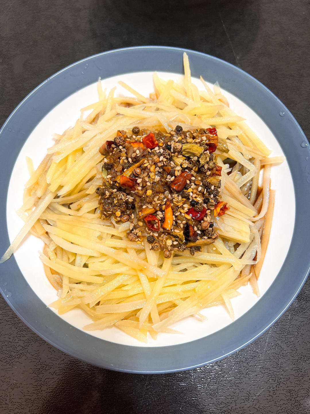 凉拌酸辣土豆丝