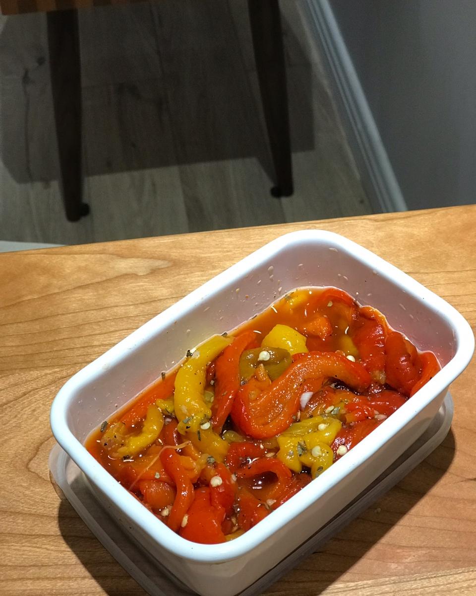 意式烤彩椒^夏日轻食^