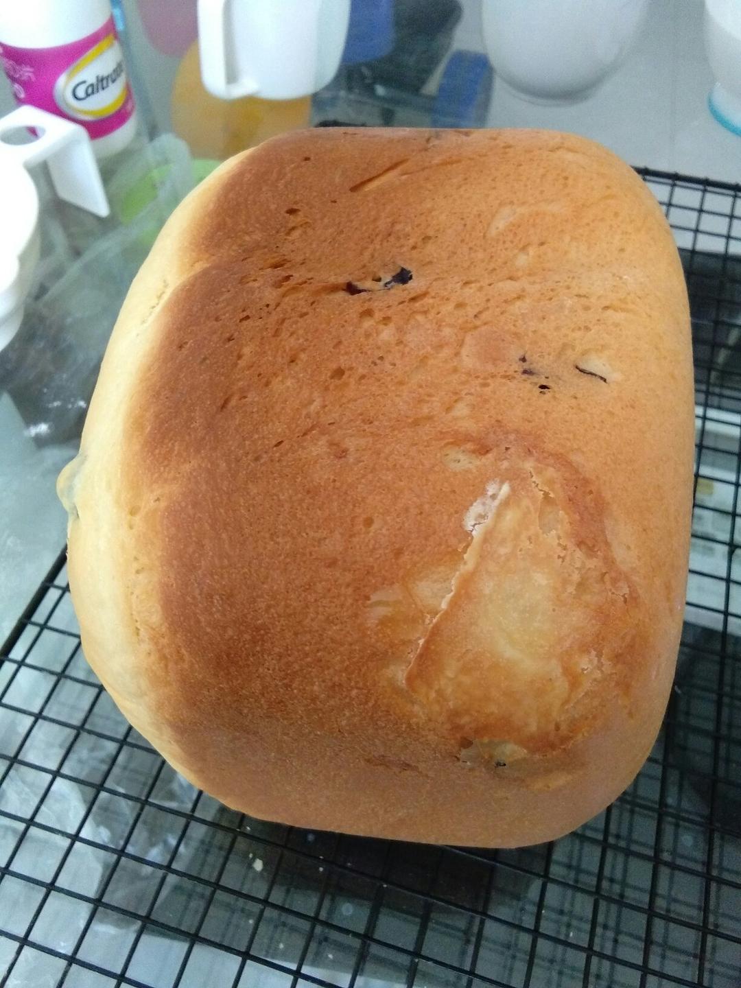 超级好吃的原味面包（面包机版）