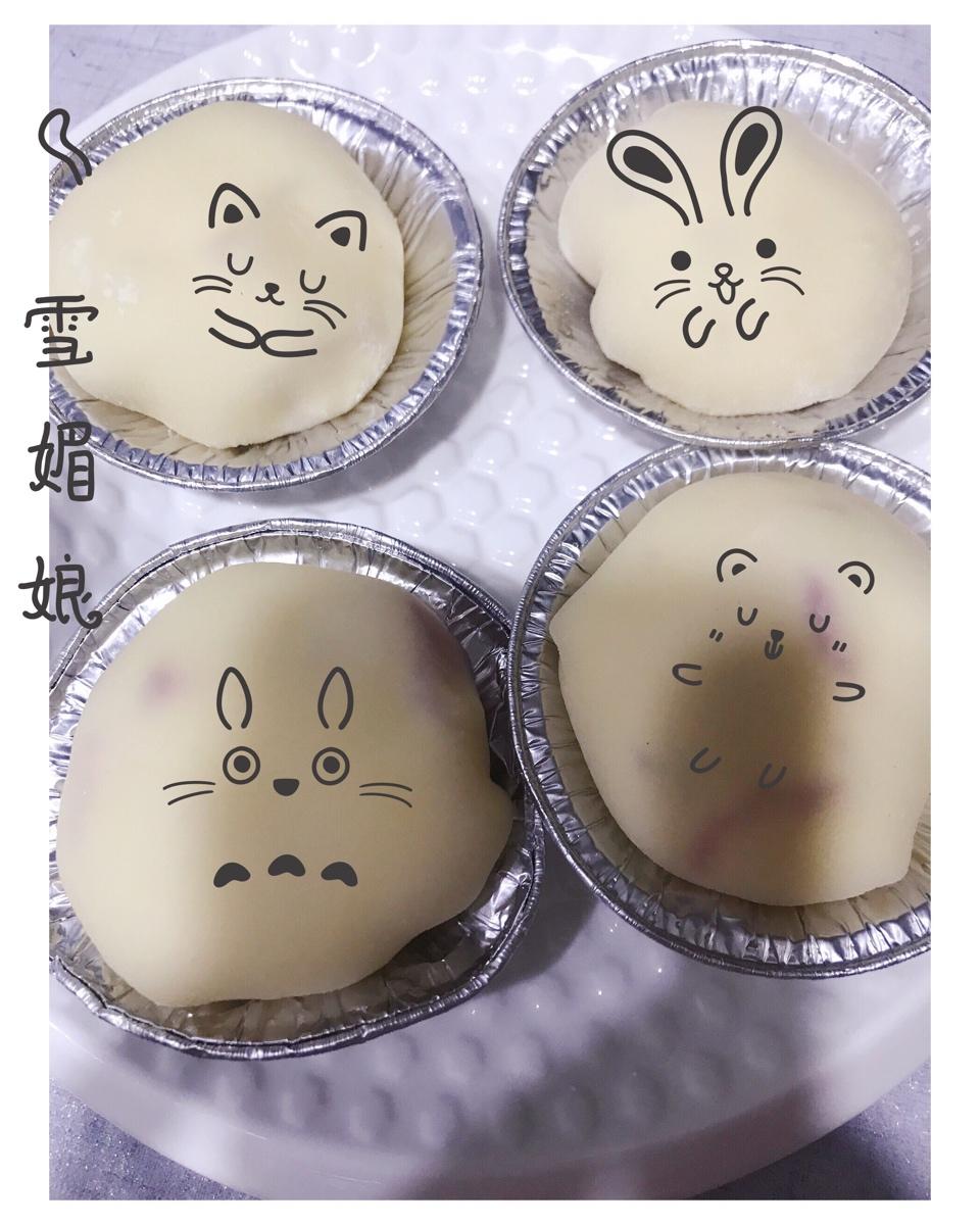 腹黑白胖子——奥利奥雪媚娘
