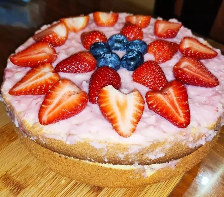 无糖无奶油宝宝生日蛋糕