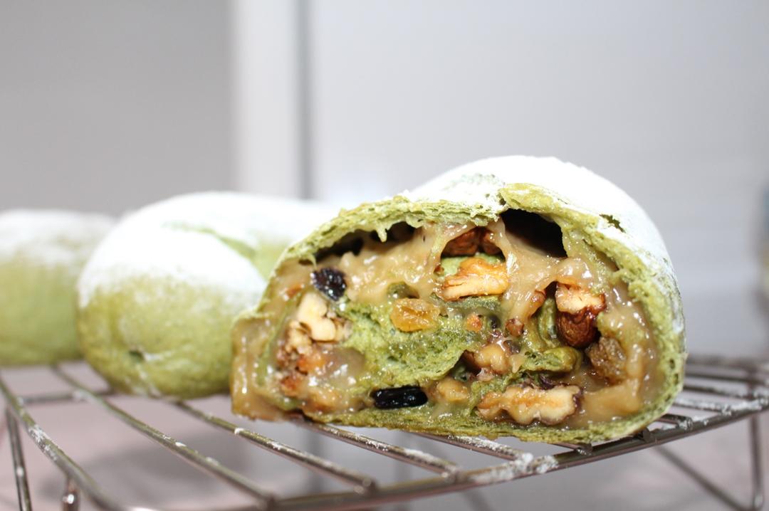 麻薯夹心可可（抹茶）软欧