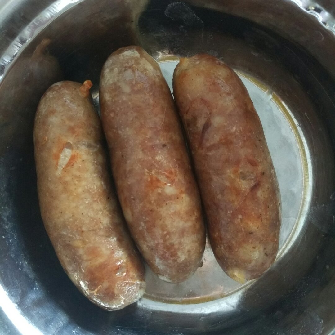自制脆皮小香肠