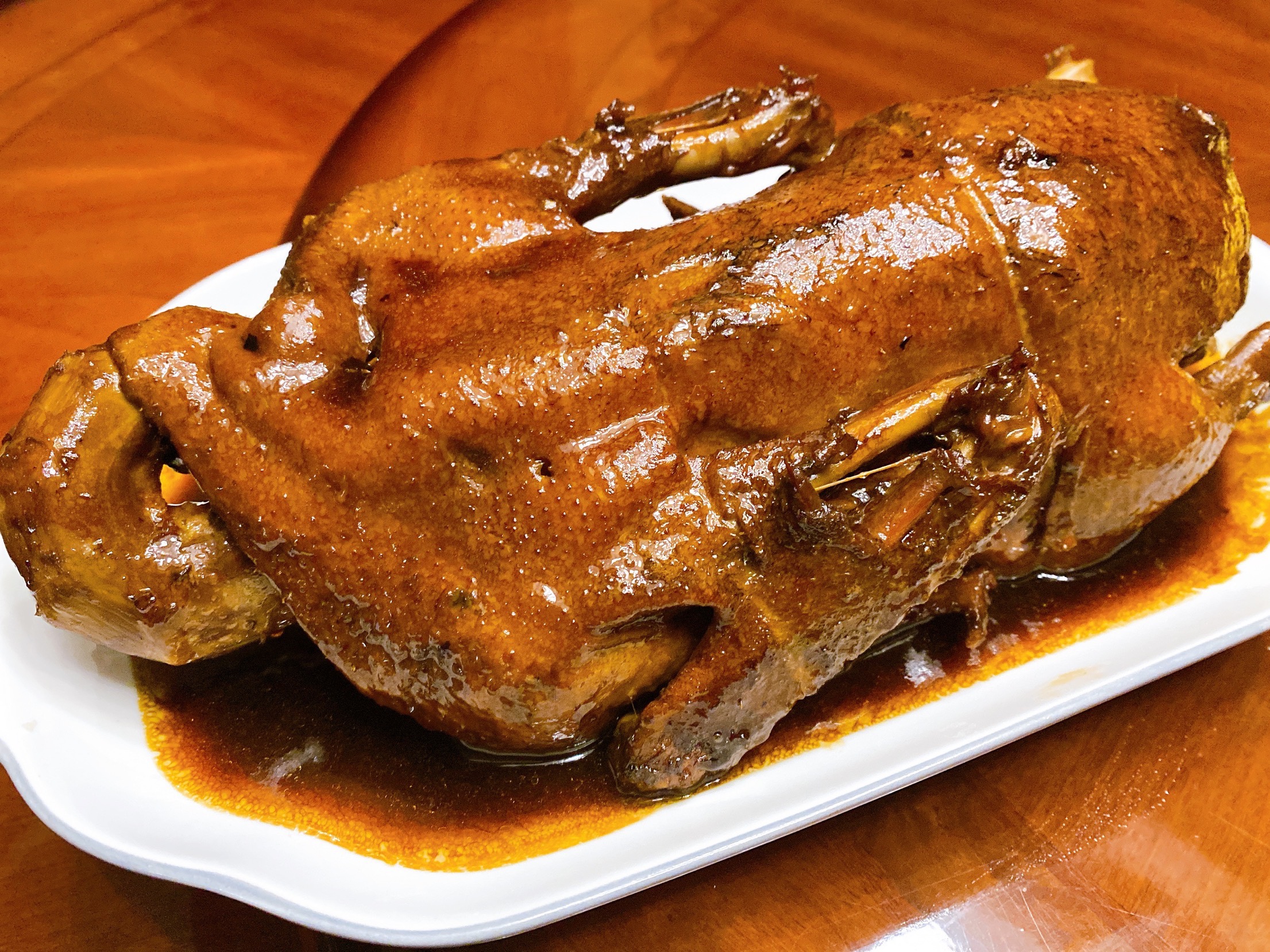 年夜饭系列菜：红烧炖鸭（二）的做法 步骤23