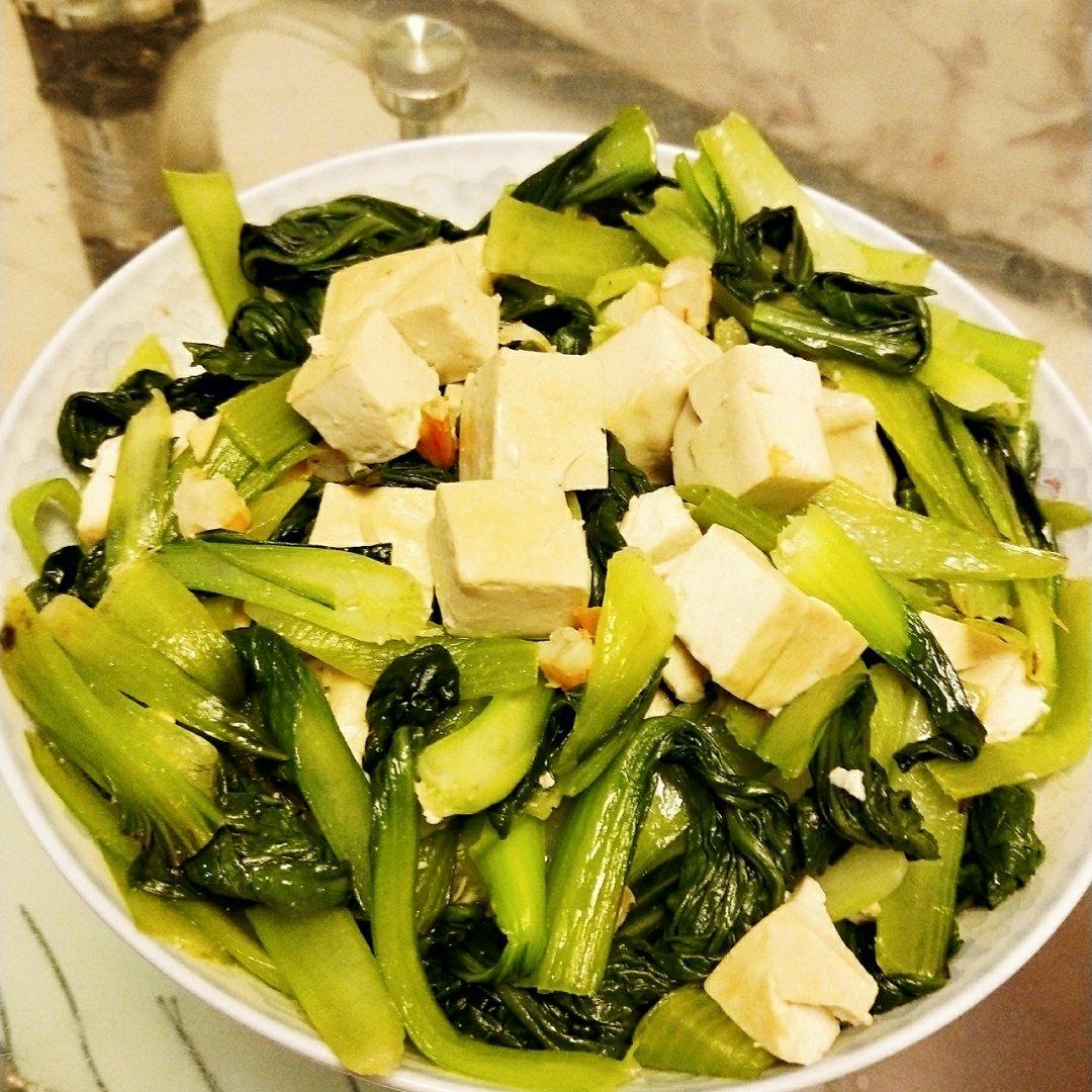 青菜豆腐