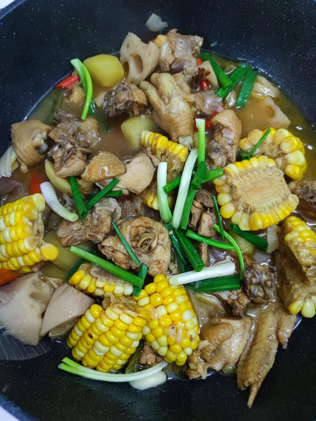 香辣入味鸡肉煲的做法