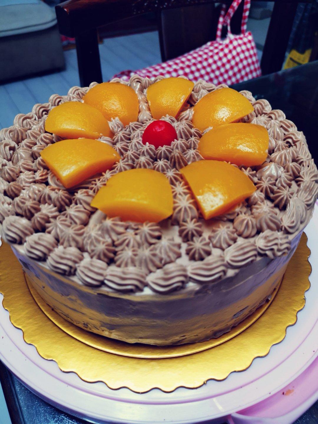 巧克力戚风裸蛋糕