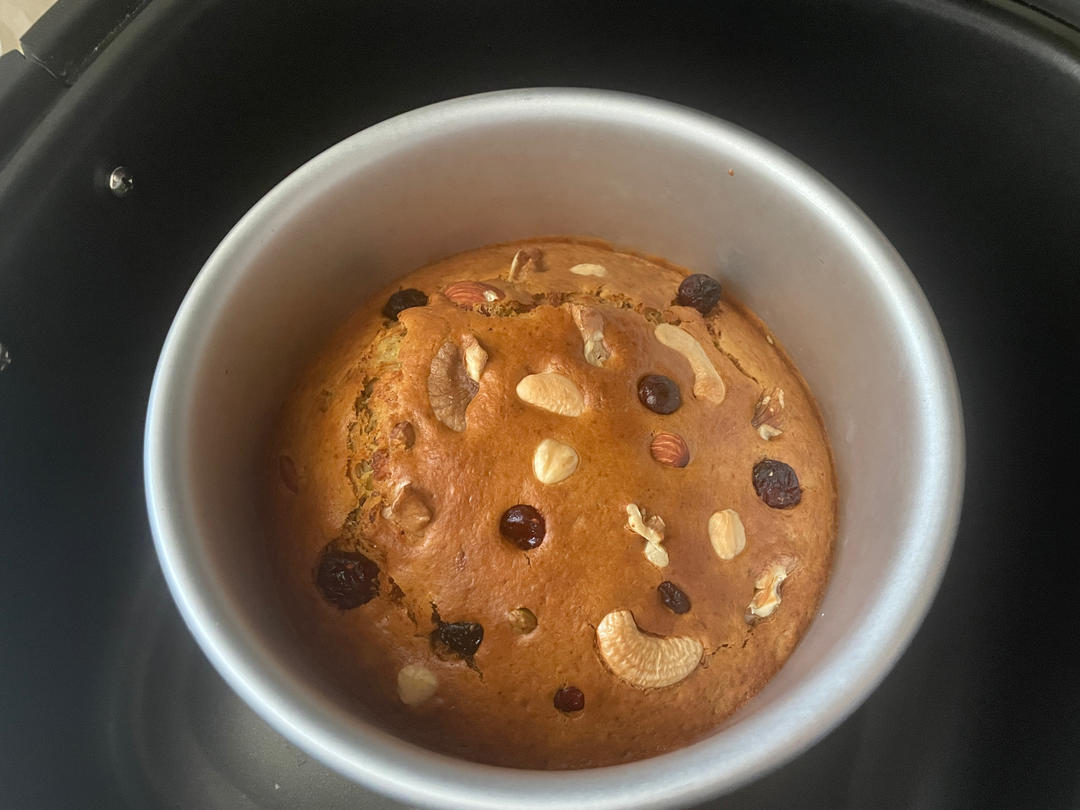 香蕉核桃蛋糕（低油少糖健康版）