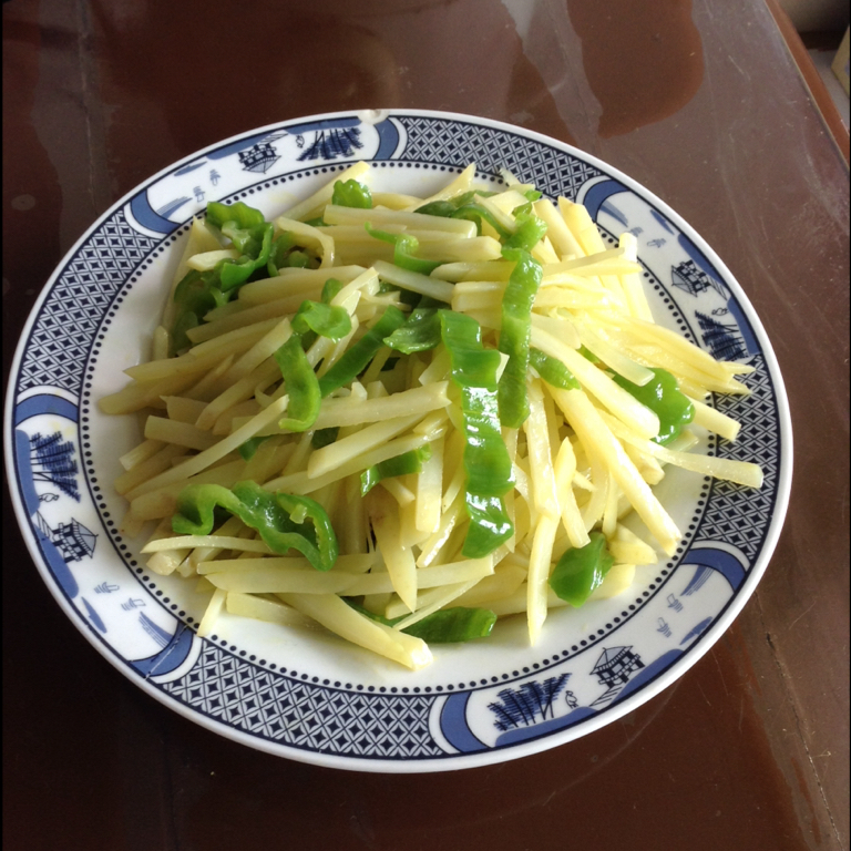 青椒土豆丝