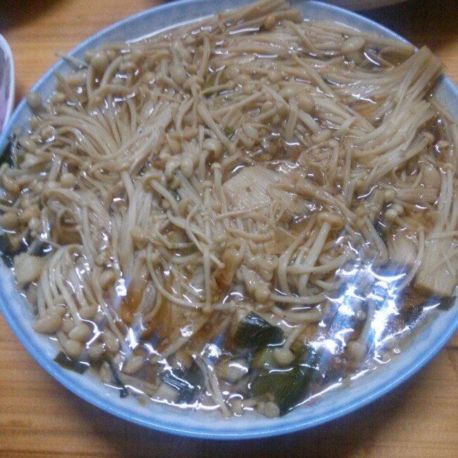 蒜蓉蒸金针菇