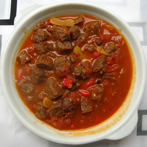 番茄炖牛肉