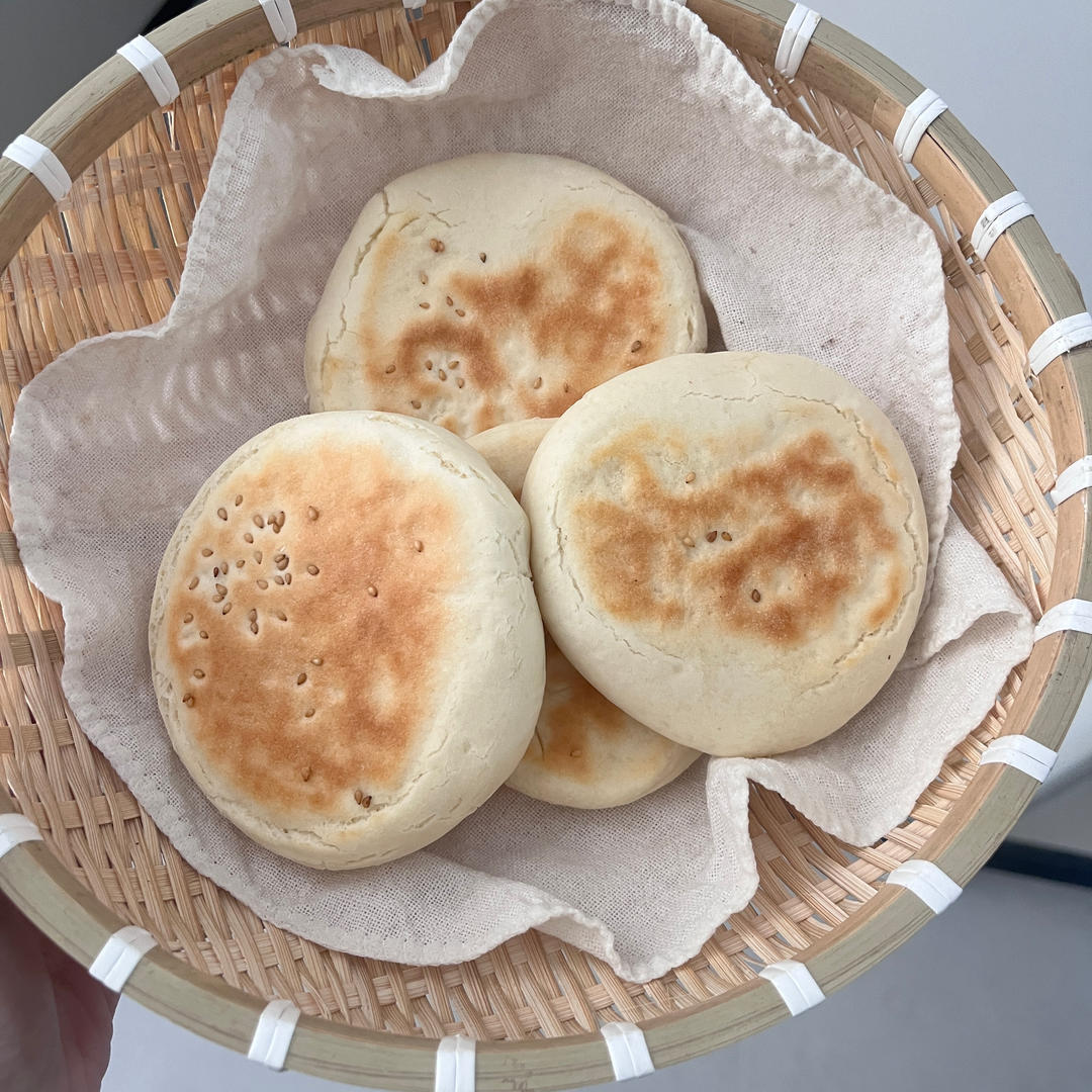 发面烧饼~白吉馍