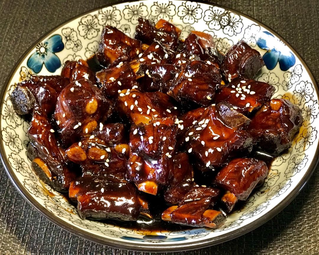 糖醋排骨/糖醋小排（不放油）（12345口诀做出正宗上海本帮）